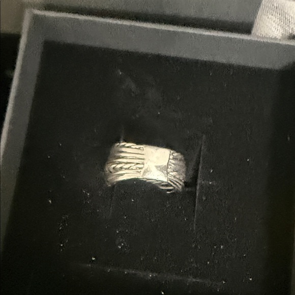 David Yurman Silver Multi-Band Ring Authentic - Picture 4 of 8